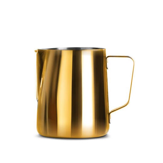 Barista Basics Milk Frothing Pitcher, 12oz, Gold - Corkys Coffee