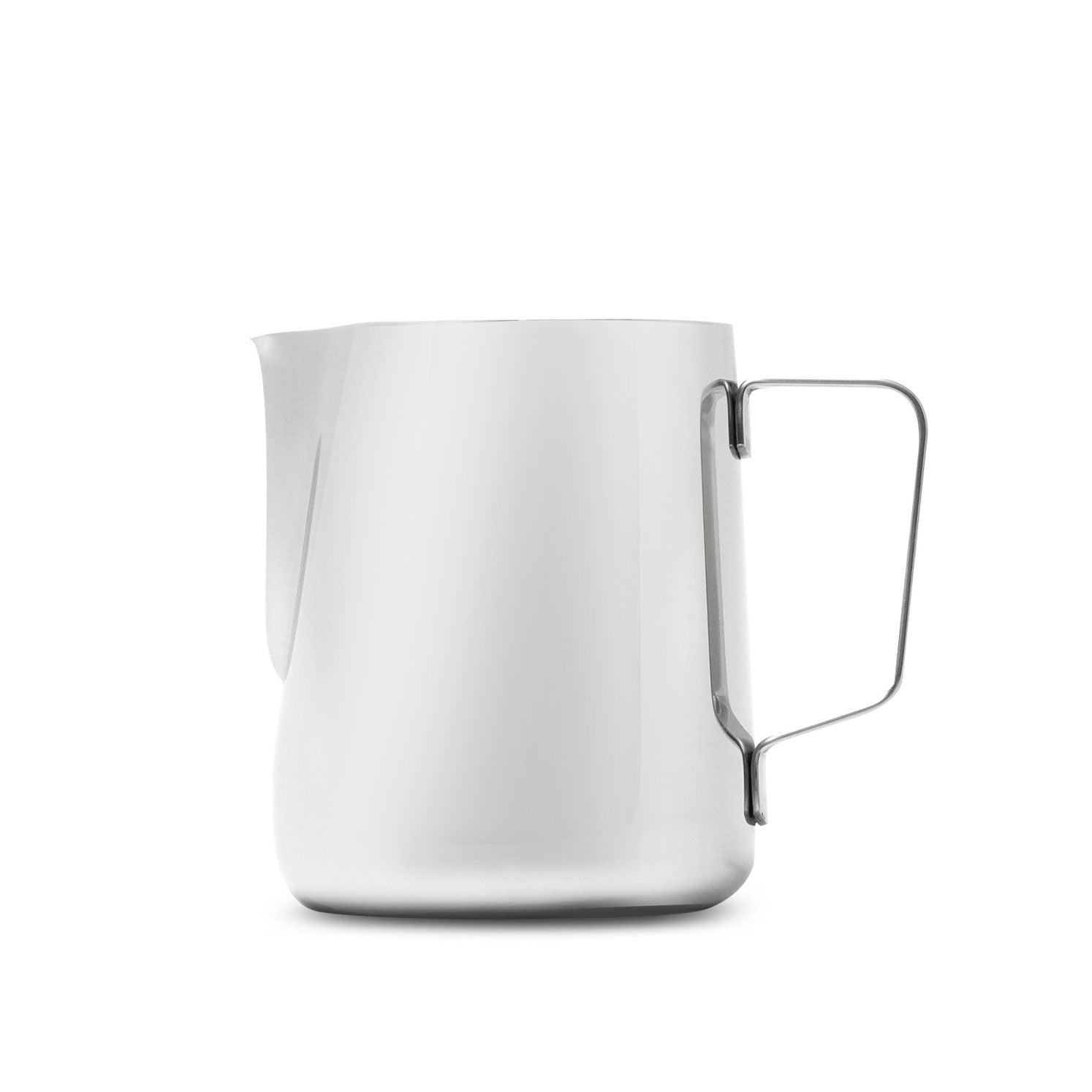 Barista Basics Milk Frothing Pitcher, 12oz, Silver - Corkys Coffee
