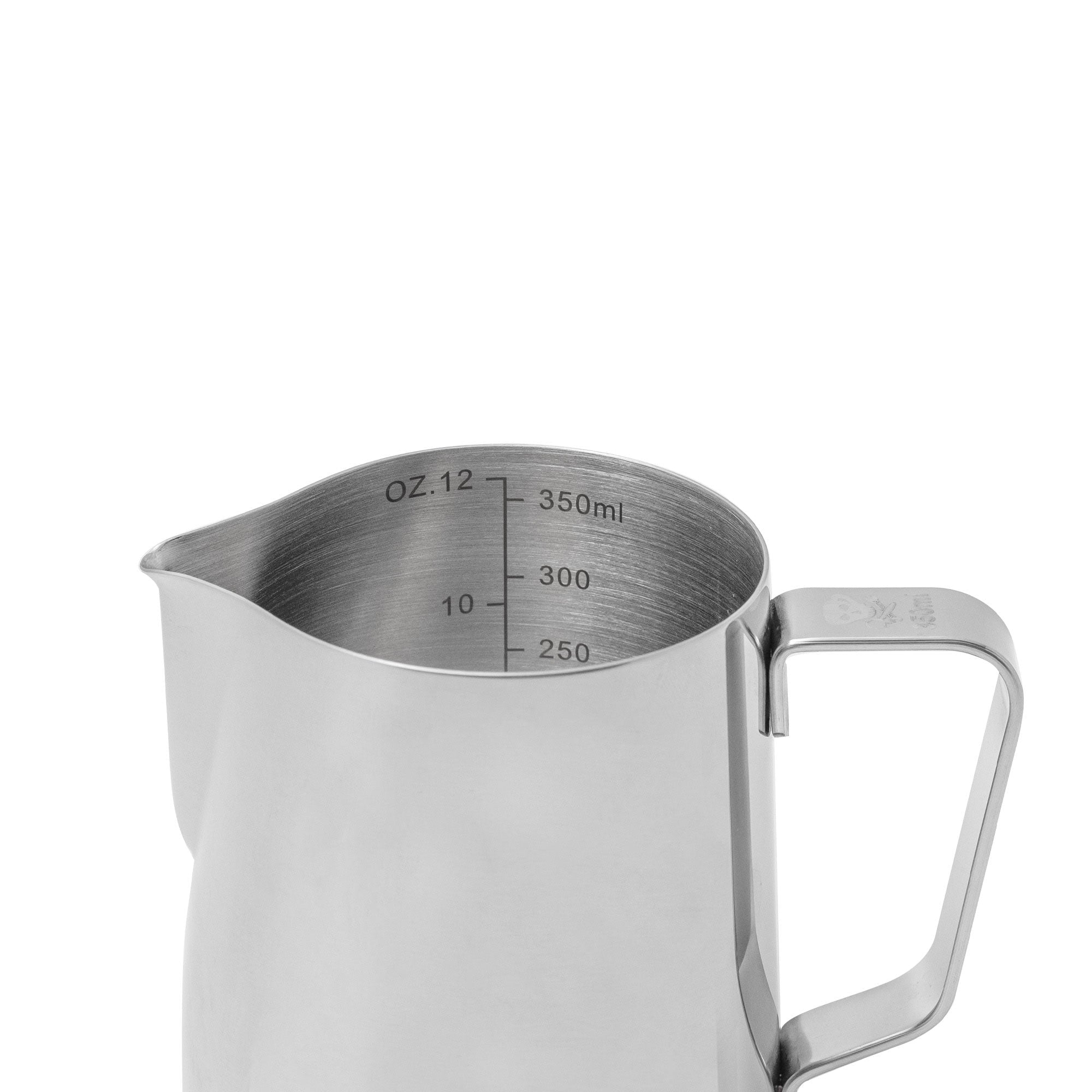 Barista Basics Milk Frothing Pitcher, 12oz, Silver - Corkys Coffee