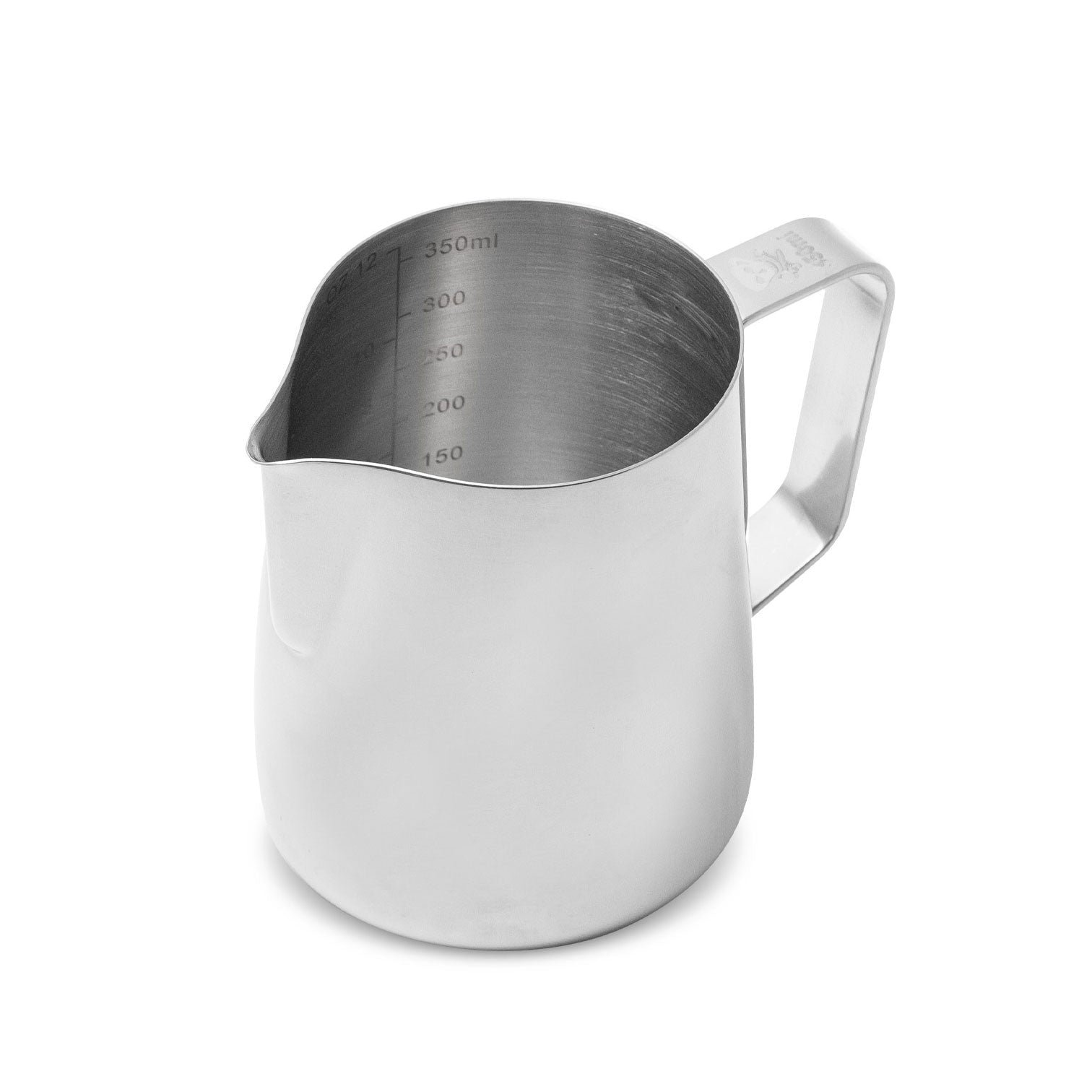 Barista Basics Milk Frothing Pitcher, 12oz, Silver - Corkys Coffee