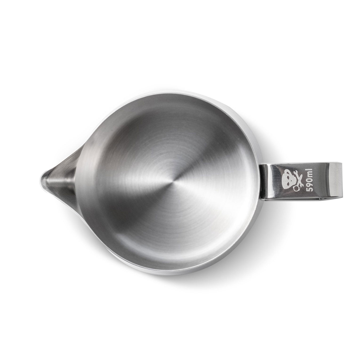 Barista Basics Milk Frothing Pitcher, 20oz, Silver - Corkys Coffee