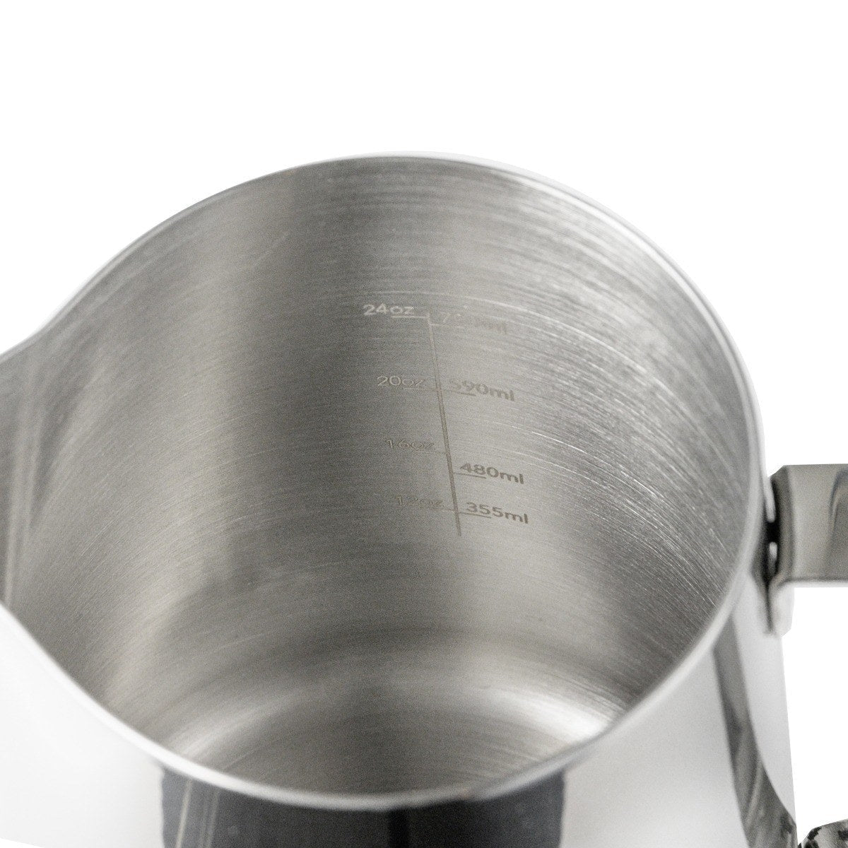 Barista Basics Milk Frothing Pitcher, 32oz, Silver - Corkys Coffee