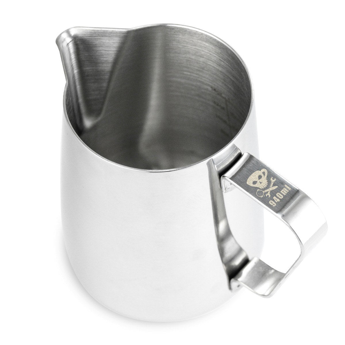 Barista Basics Milk Frothing Pitcher, 32oz, Silver - Corkys Coffee