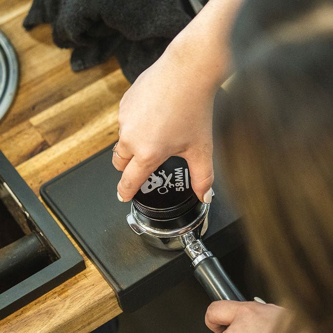 Barista Basics Tamping Mat with Corner Edge - Corkys Coffee