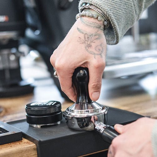 Barista Basics Tamping Mat with Corner Edge - Corkys Coffee