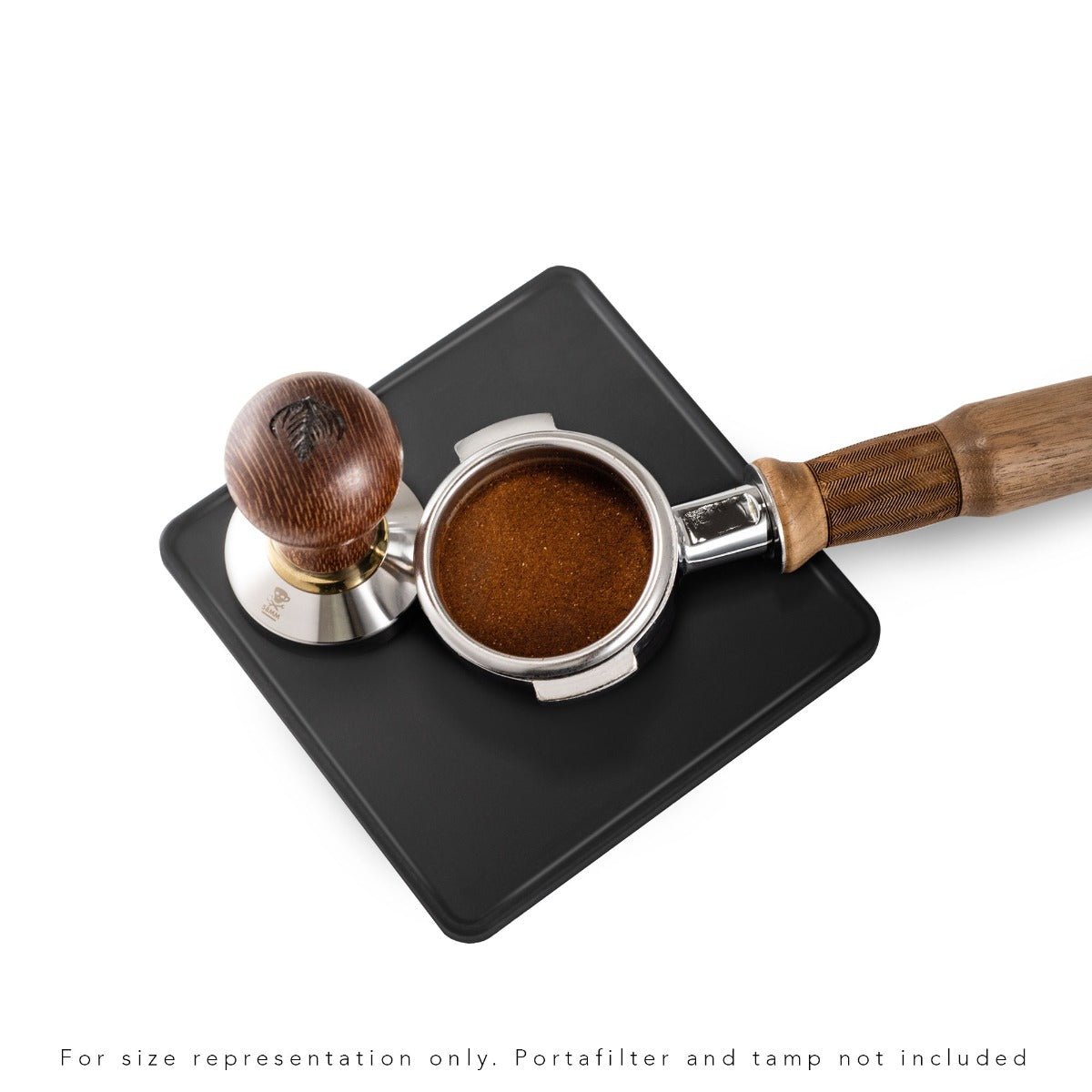 Barista Basics Tamping & Packing Mat, Small (6" X 6") - Corkys Coffee
