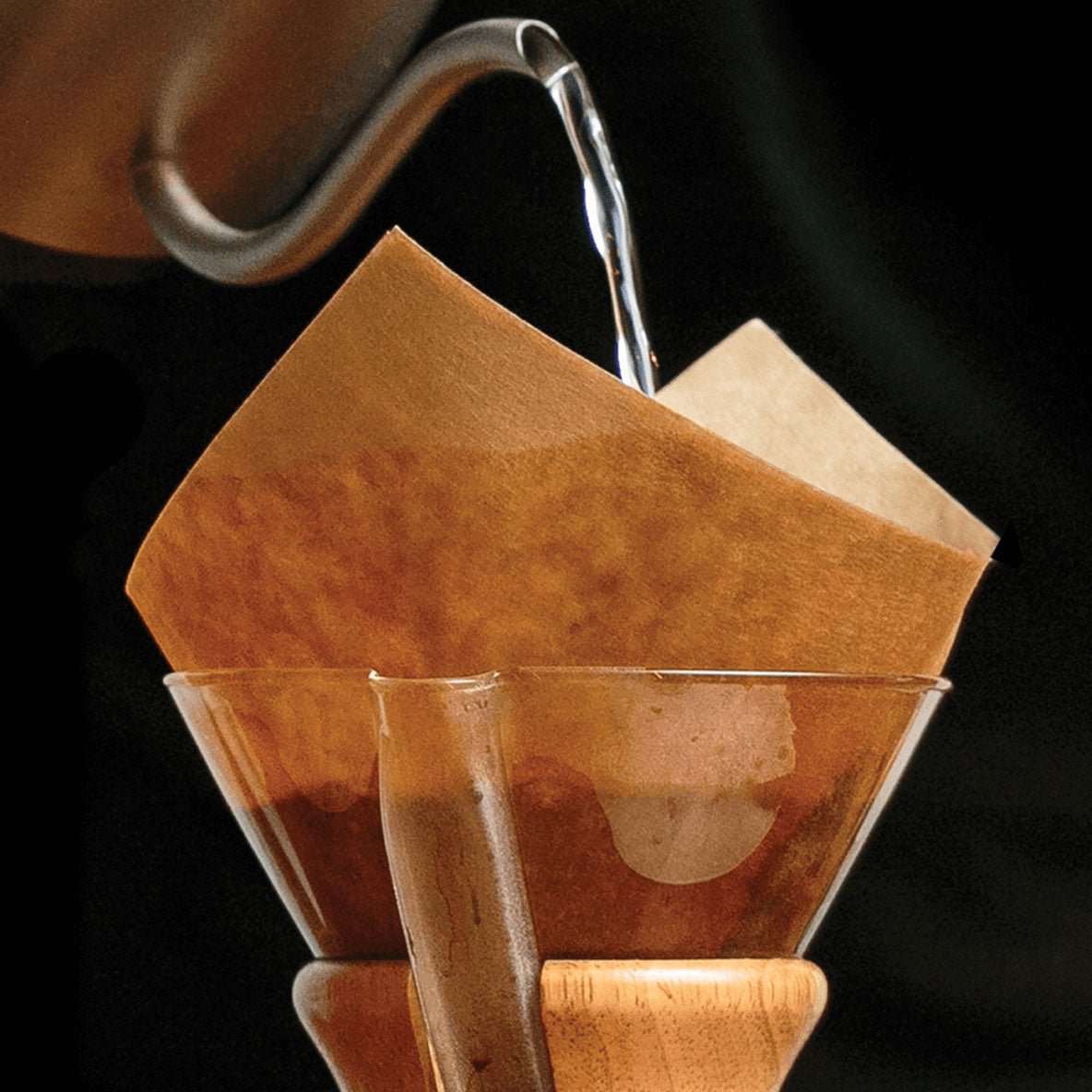 Bonded Filters Pre - Folded Squares, Natural (FSU - 100) - Corkys Coffee