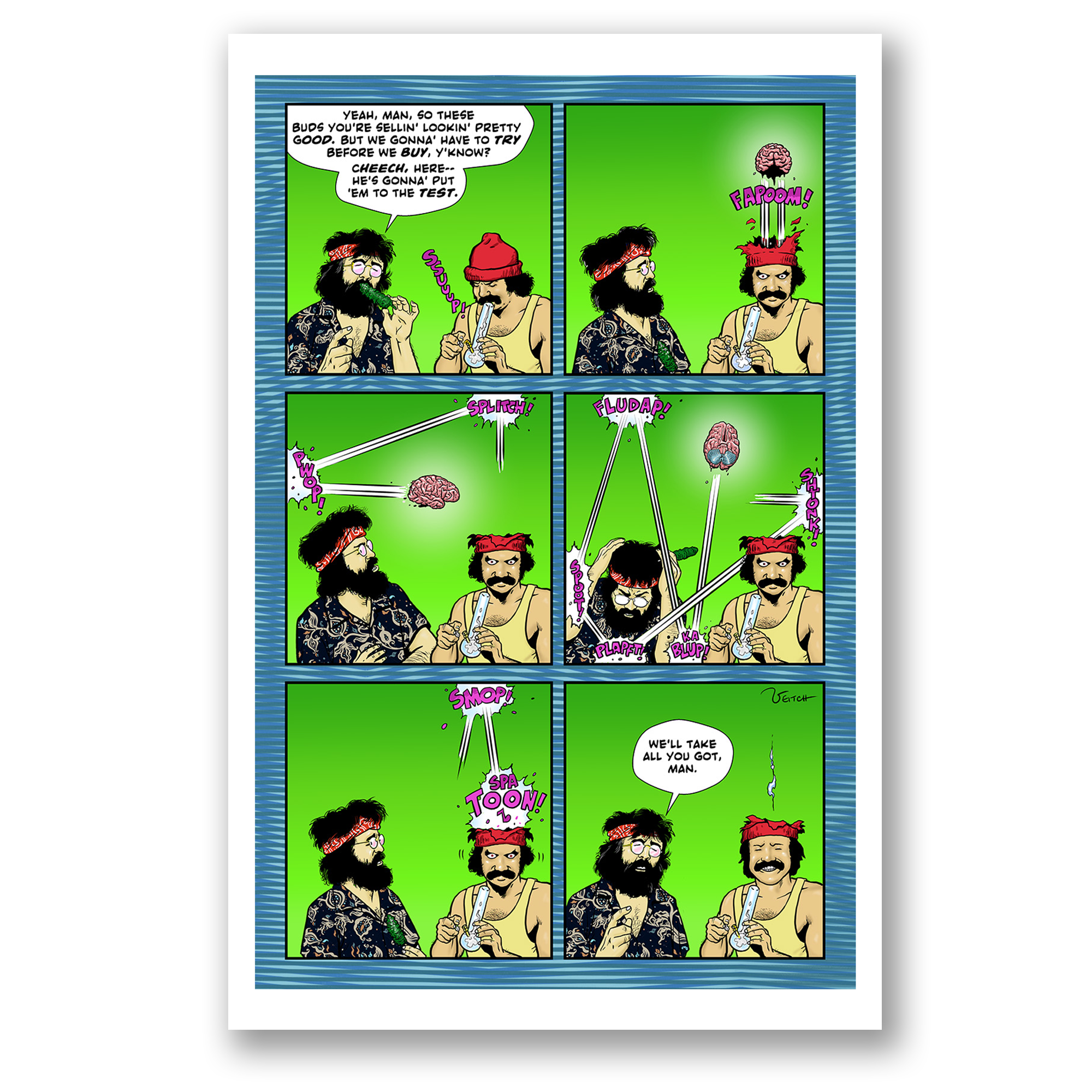 Cheech & Chong's Chronicles: The Graphic Novel Deluxe Edition