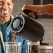 Clara French Press - Black - Corkys Coffee