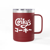 Continental Coffee Mug Tumbler, 15oz - Corkys Coffee