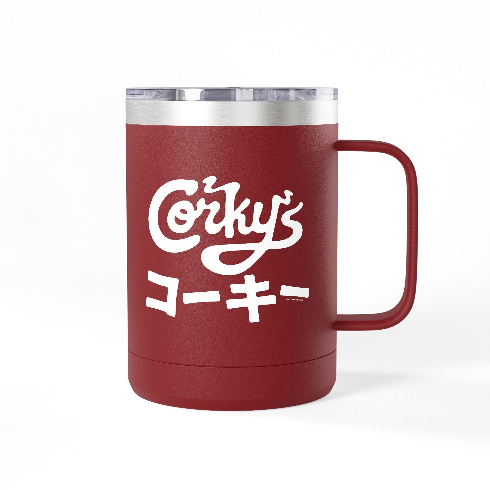 Continental Coffee Mug Tumbler, 15oz - Corkys Coffee