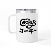 Continental Coffee Mug Tumbler, 15oz - Corkys Coffee