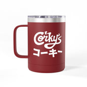 Continental Coffee Mug Tumbler, 15oz - Corkys Coffee