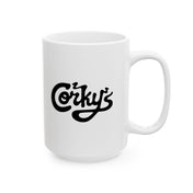 Corky The Turtle Coffee Mug - Corkys Coffee