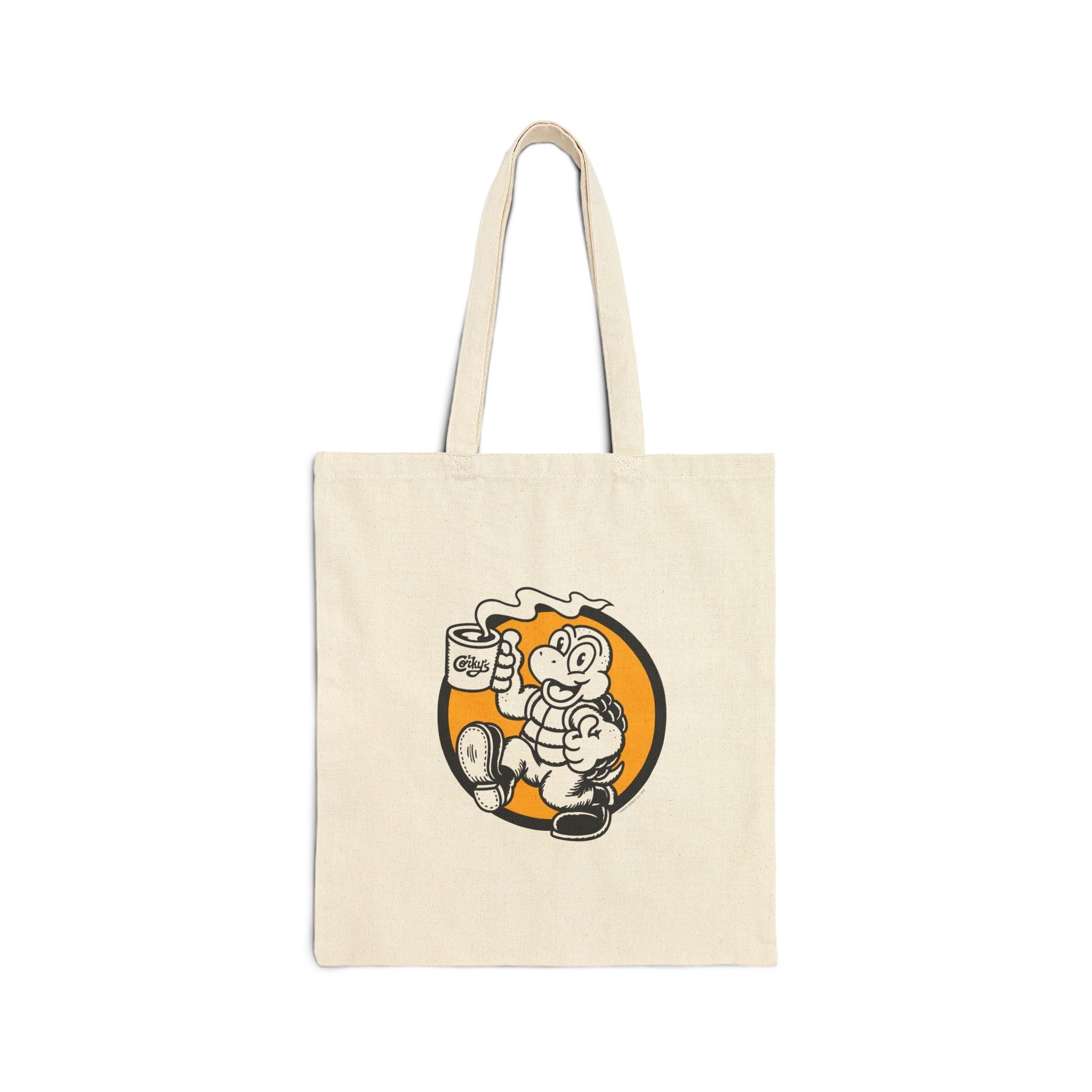 Corky The Turtle Tote Bag - Corkys Coffee