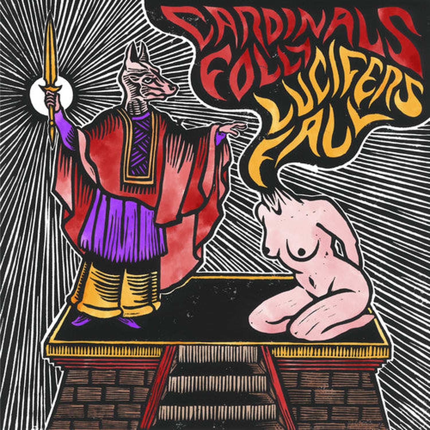 Cardinals Folly & Lucifer's Fal - Split