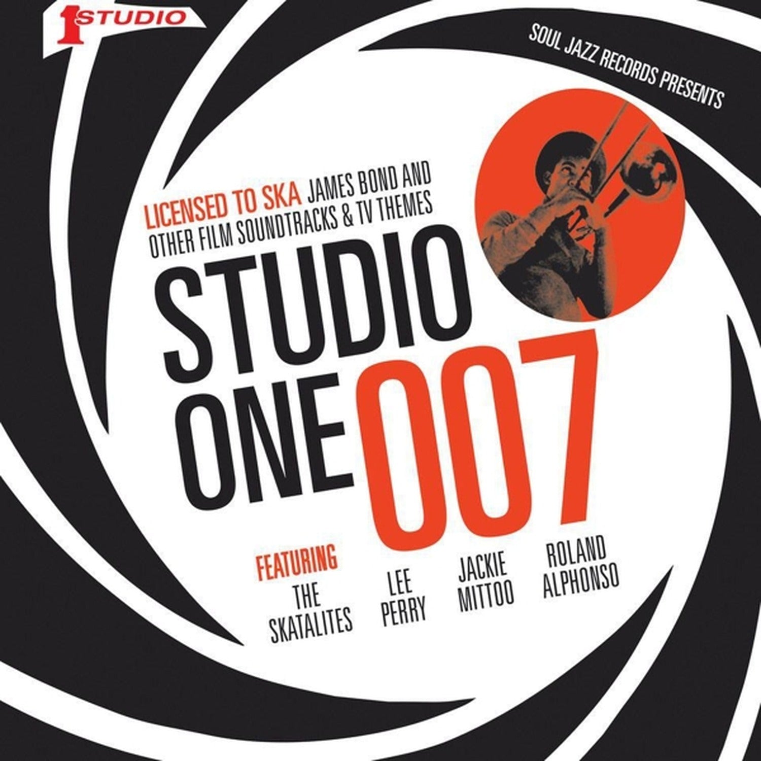 Soul Jazz Records Presents - STUDIO ONE 007 - Licenced to Ska: James Bond and other Film Soundtrack and TV Themes 2xLP