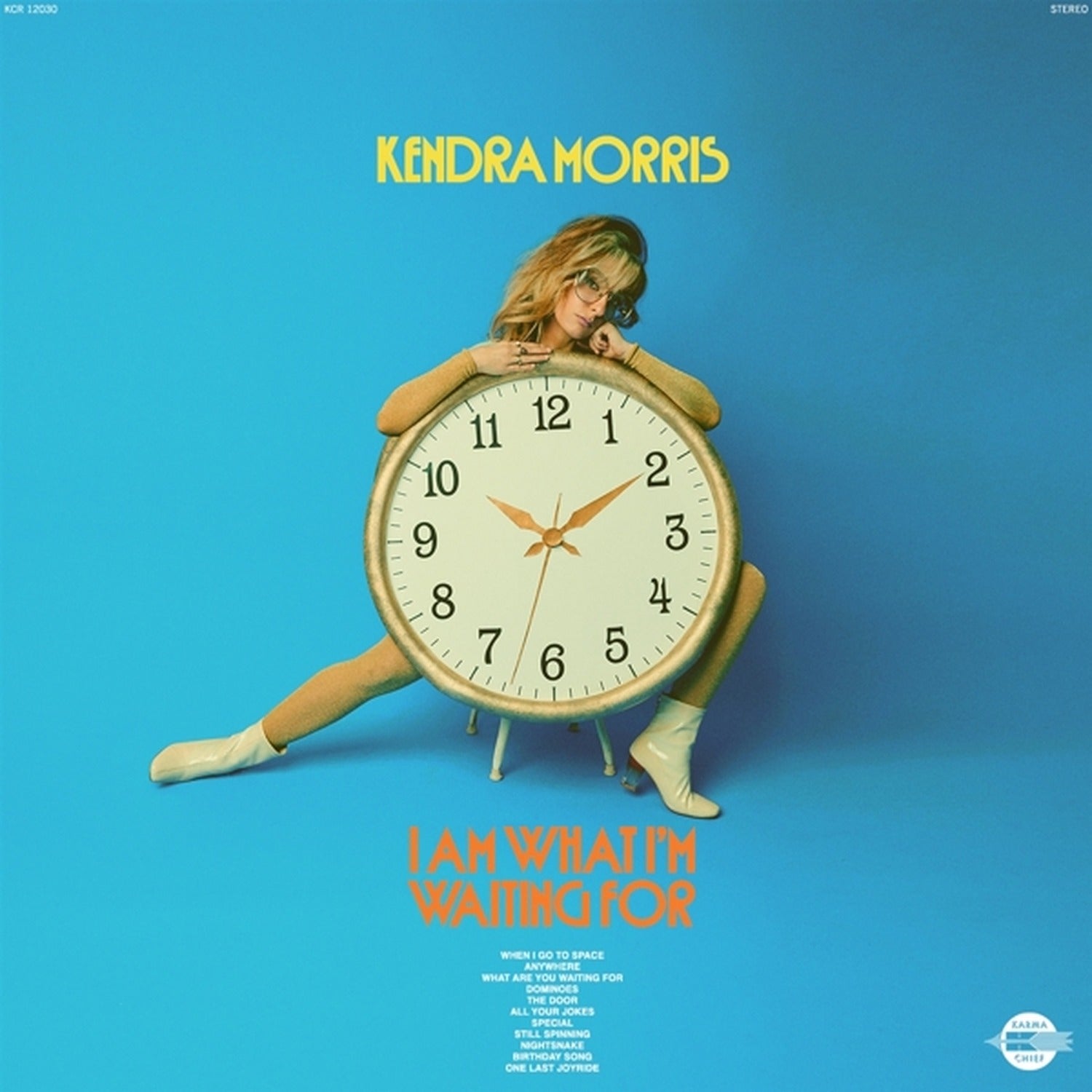 Kendra Morris - I Am What I'm Waiting For - Blue W/ White Swirl (Clear Vinyl)