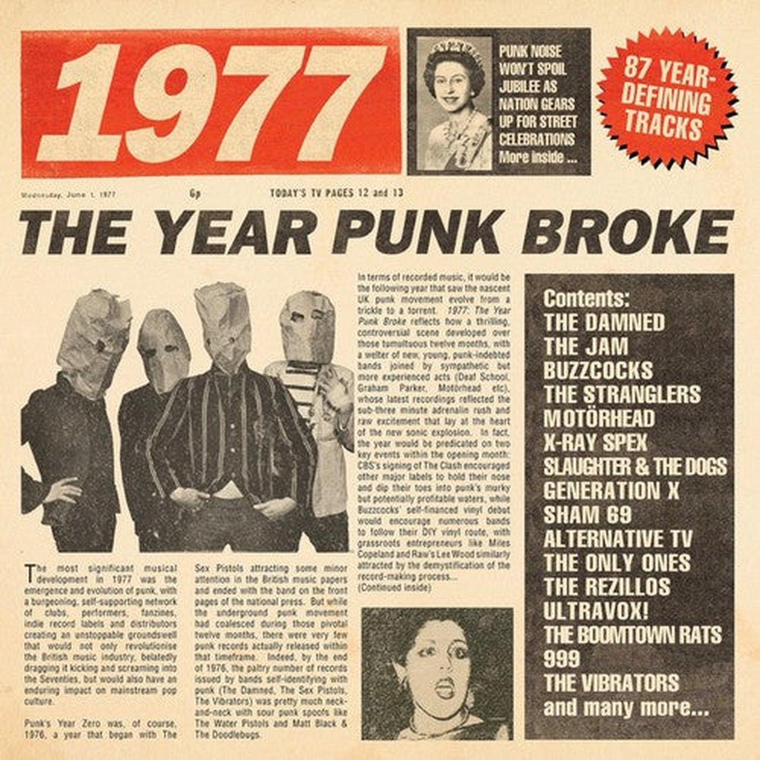 Various Artists - 1977: The Year Punk Broke 3xCD