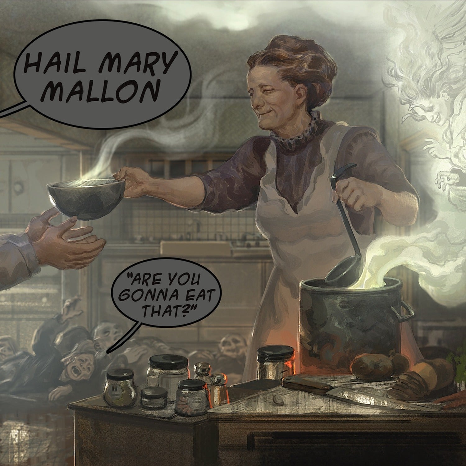 Hail Mary Mallon - Are You Gonna Eat That (Green Vinyl)