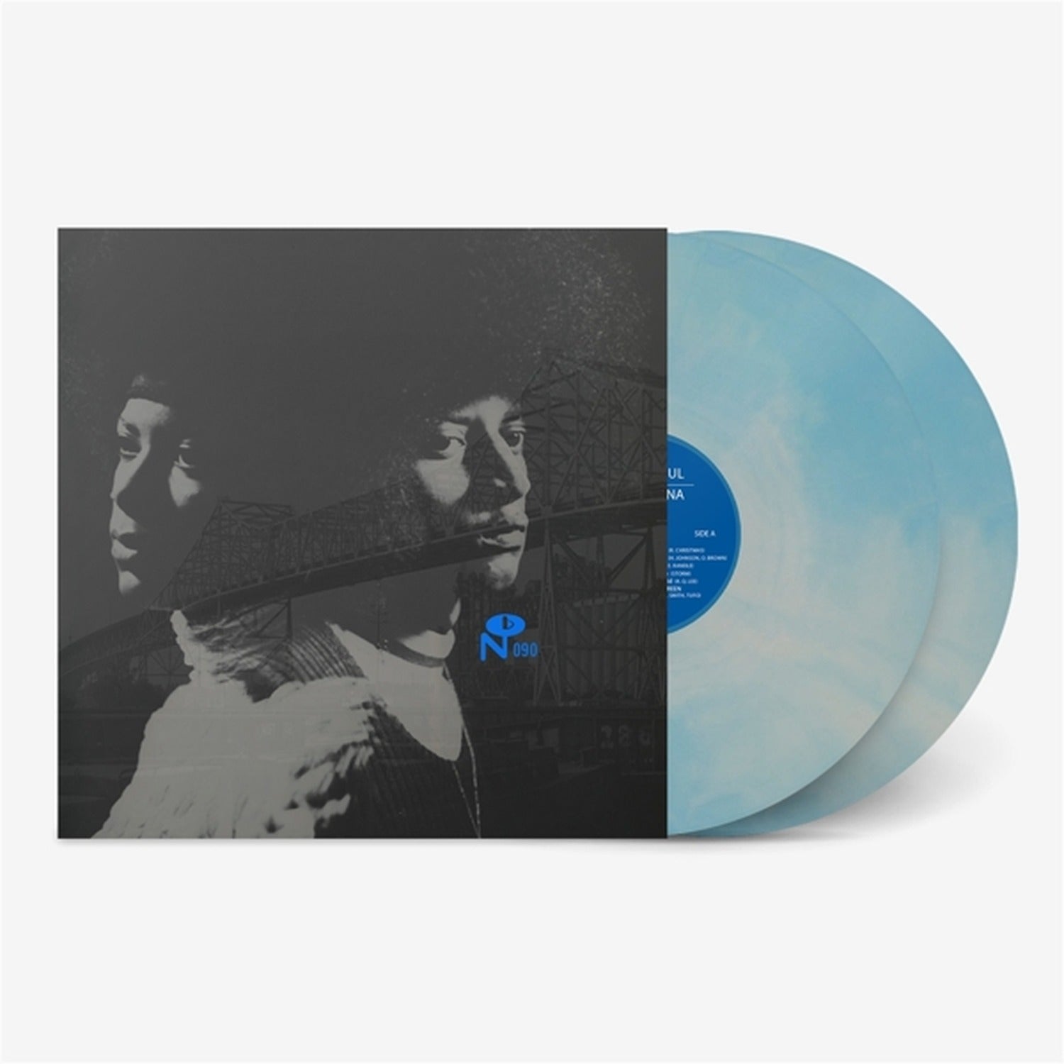 Various Artists - Skyway Soul: Gary, Indiana (Various Artists) Opaque Blue & White Swirl 2xLP (Blue Vinyl)