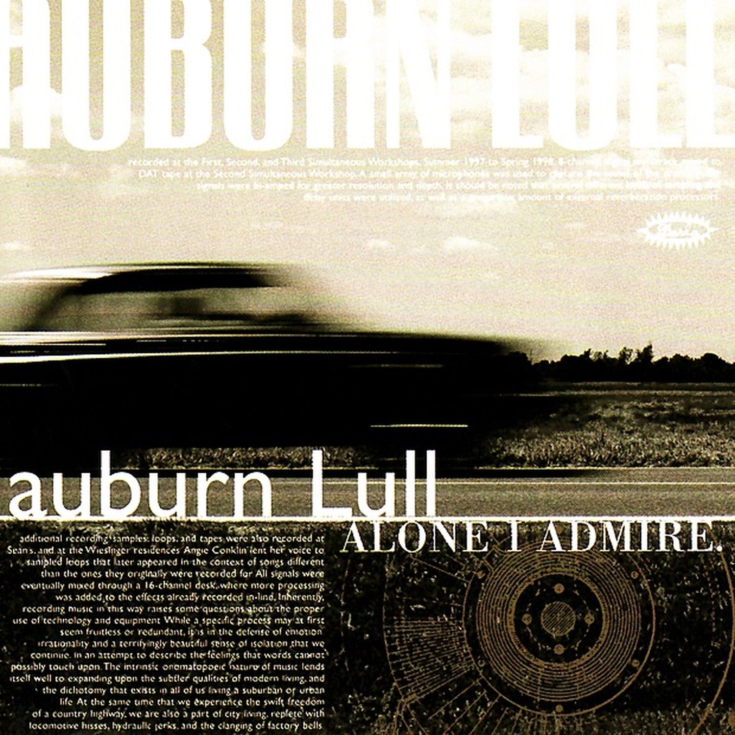 Auburn Lull - Alone I Admire (CD)