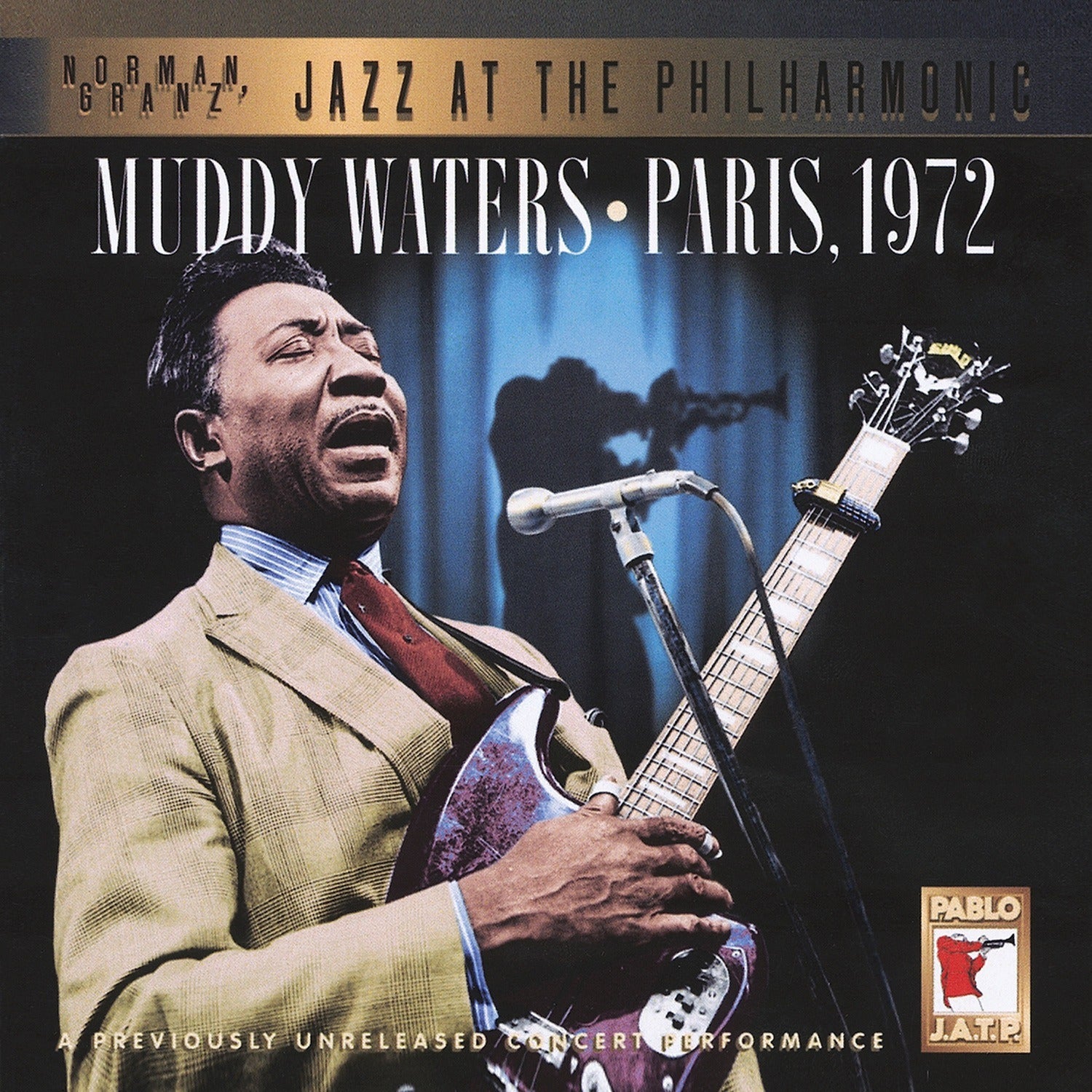 Muddy Waters - Paris, 1972 — vinyl LP album cover