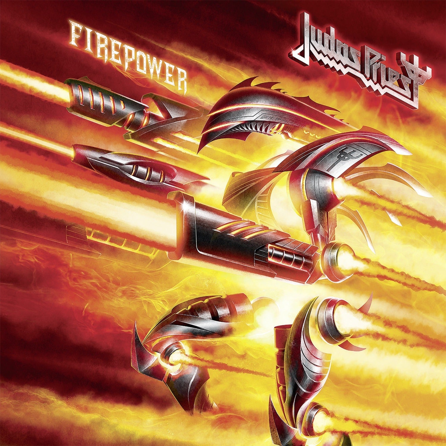 Judas Priest - Firepower — vinyl LP album cover