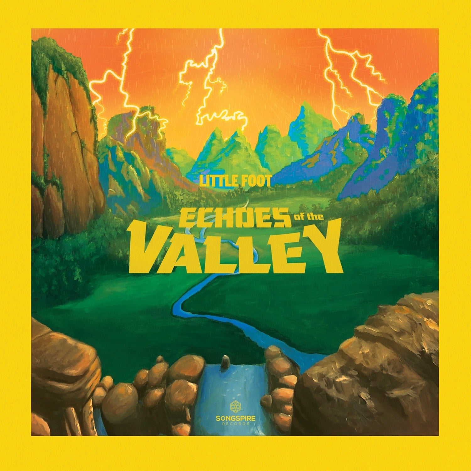Little Foot - Echoes Of The Valley (Blue Vinyl)