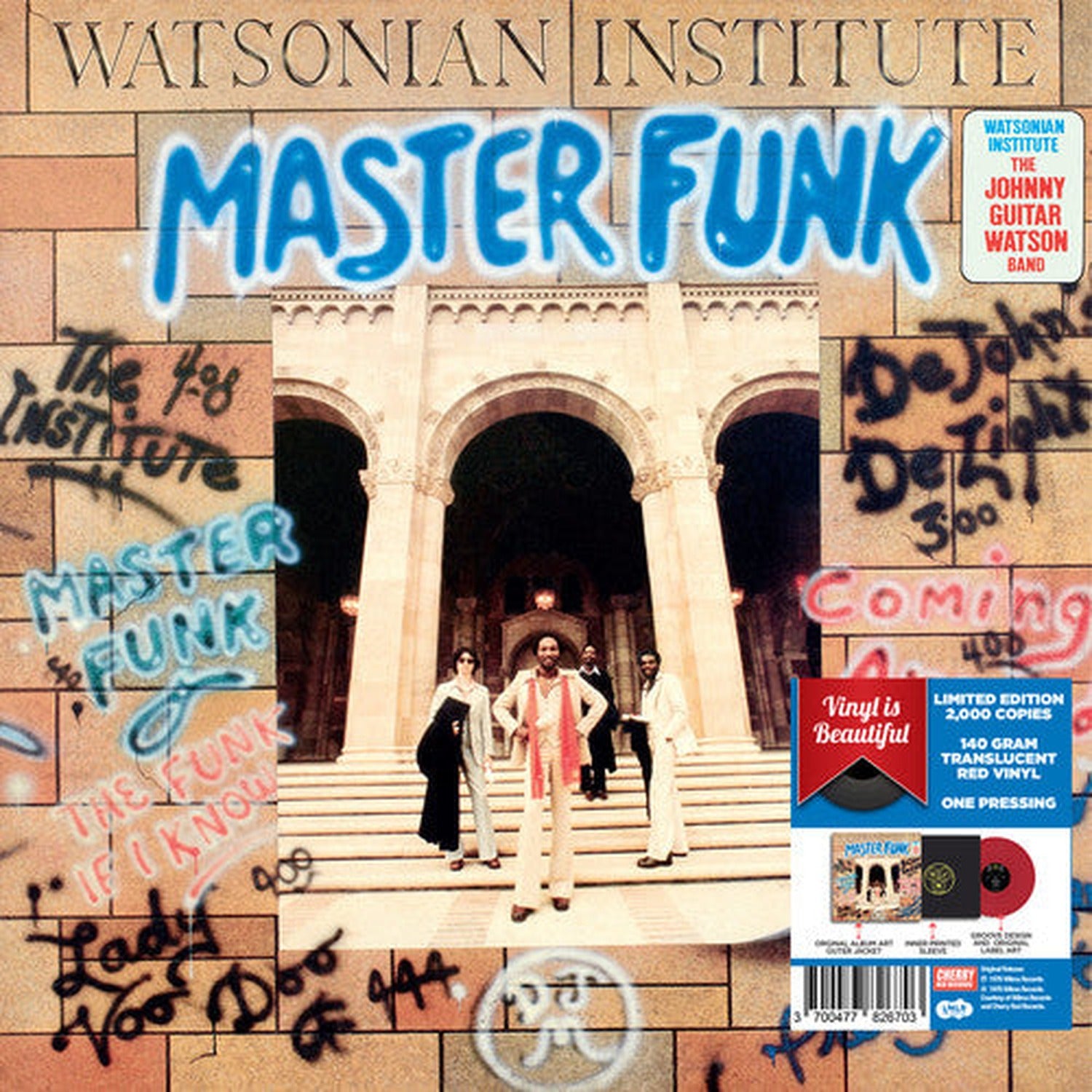 Watsonian Institute - Master Funk - Red Vinyl 2017 Limited Edition (Red Vinyl)