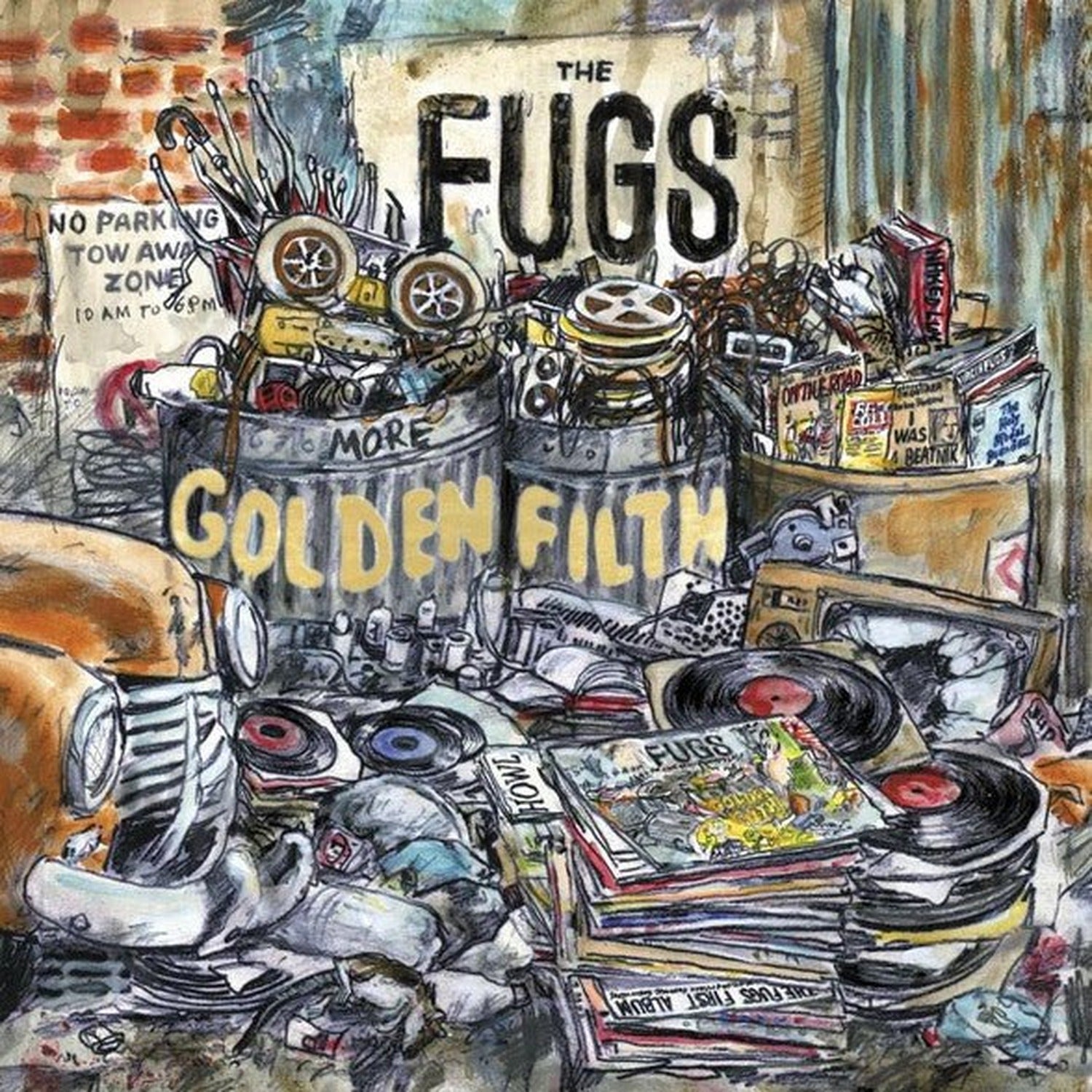Fugs - More Golden Filth - Limited White & Black Splatter Colored Vinyl (White Vinyl)