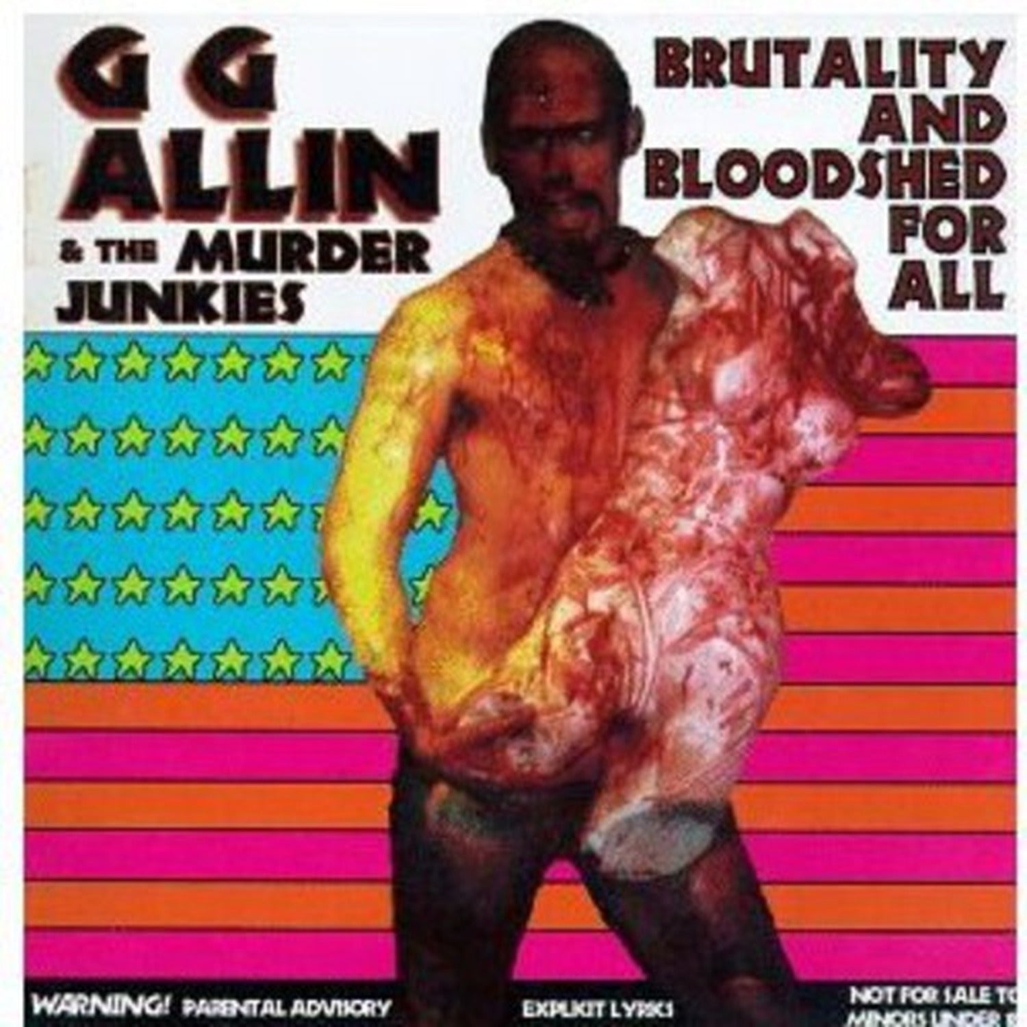 Gg Allin - Brutality & Bloodshed for All (CD)