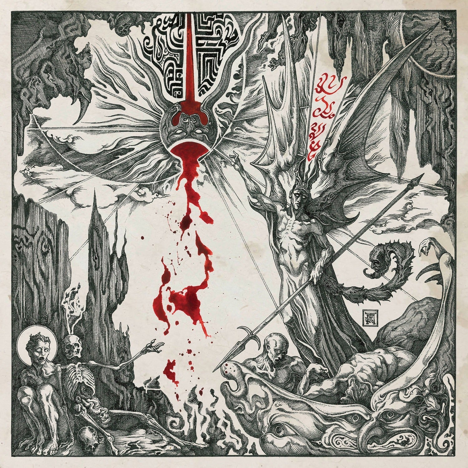 Enthroned - Ashspawn (Red Vinyl)