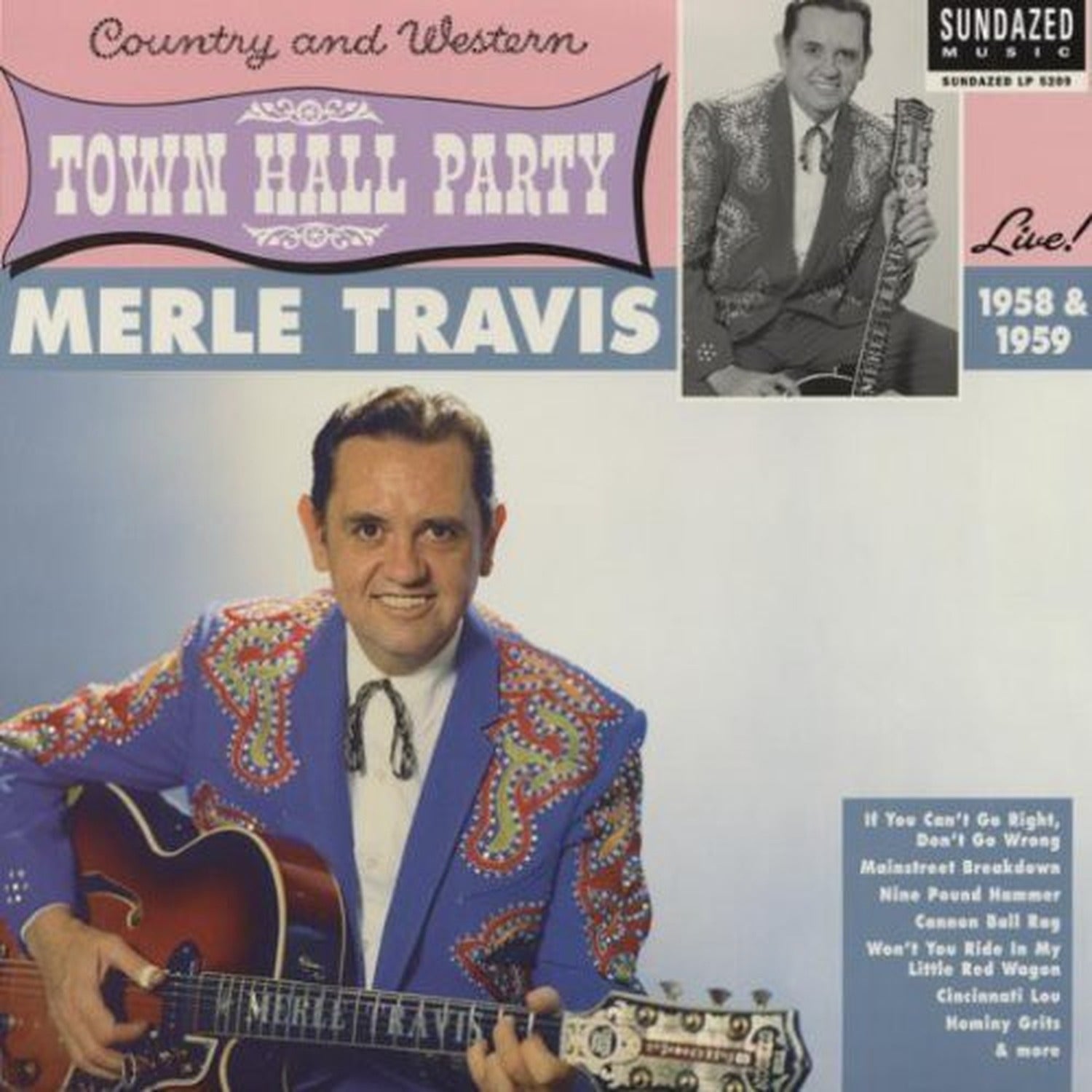 Merle Travis - Live At Town Hall Party 1958 and 1959