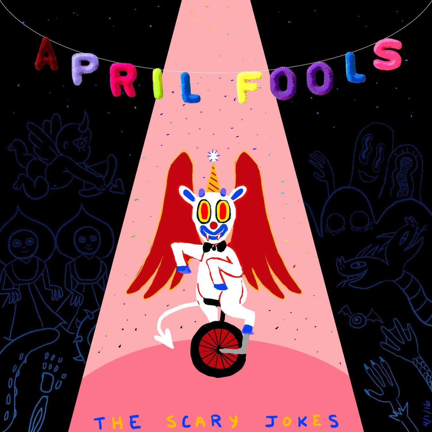 Scary Jokes - April Fools (Pink Vinyl)
