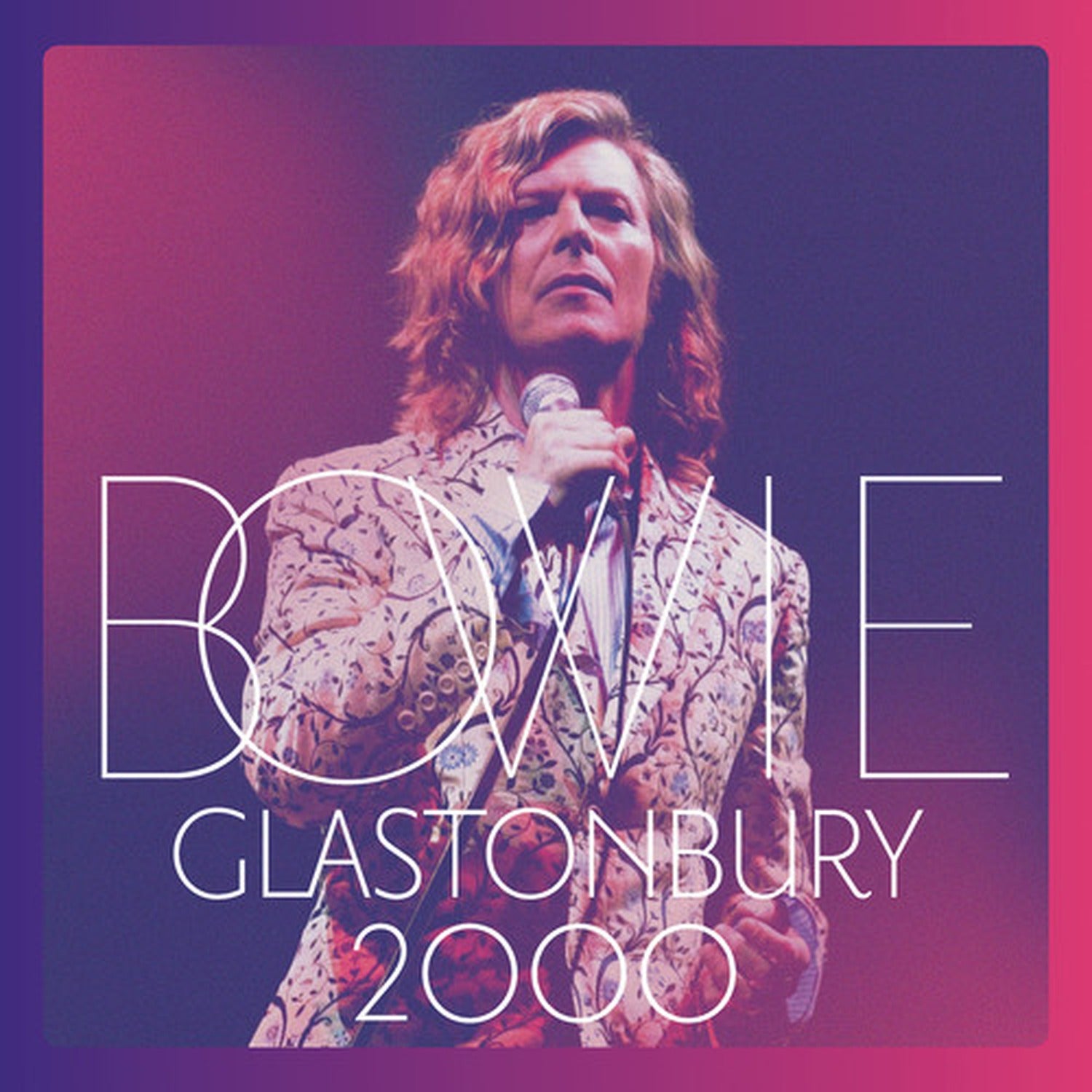 David Bowie - Glastonbury 2000 3xCD — CD album cover