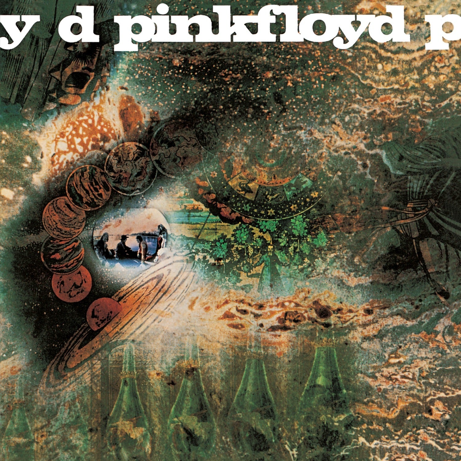 Pink Floyd - Saucerful of Secrets — vinyl LP album cover