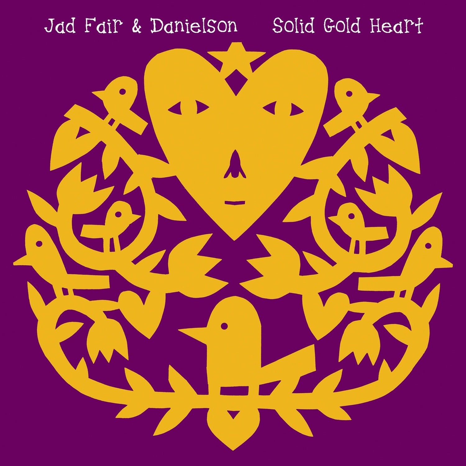 Jad Fair & Danielson - Solid Gold Heart (Gold Vinyl)