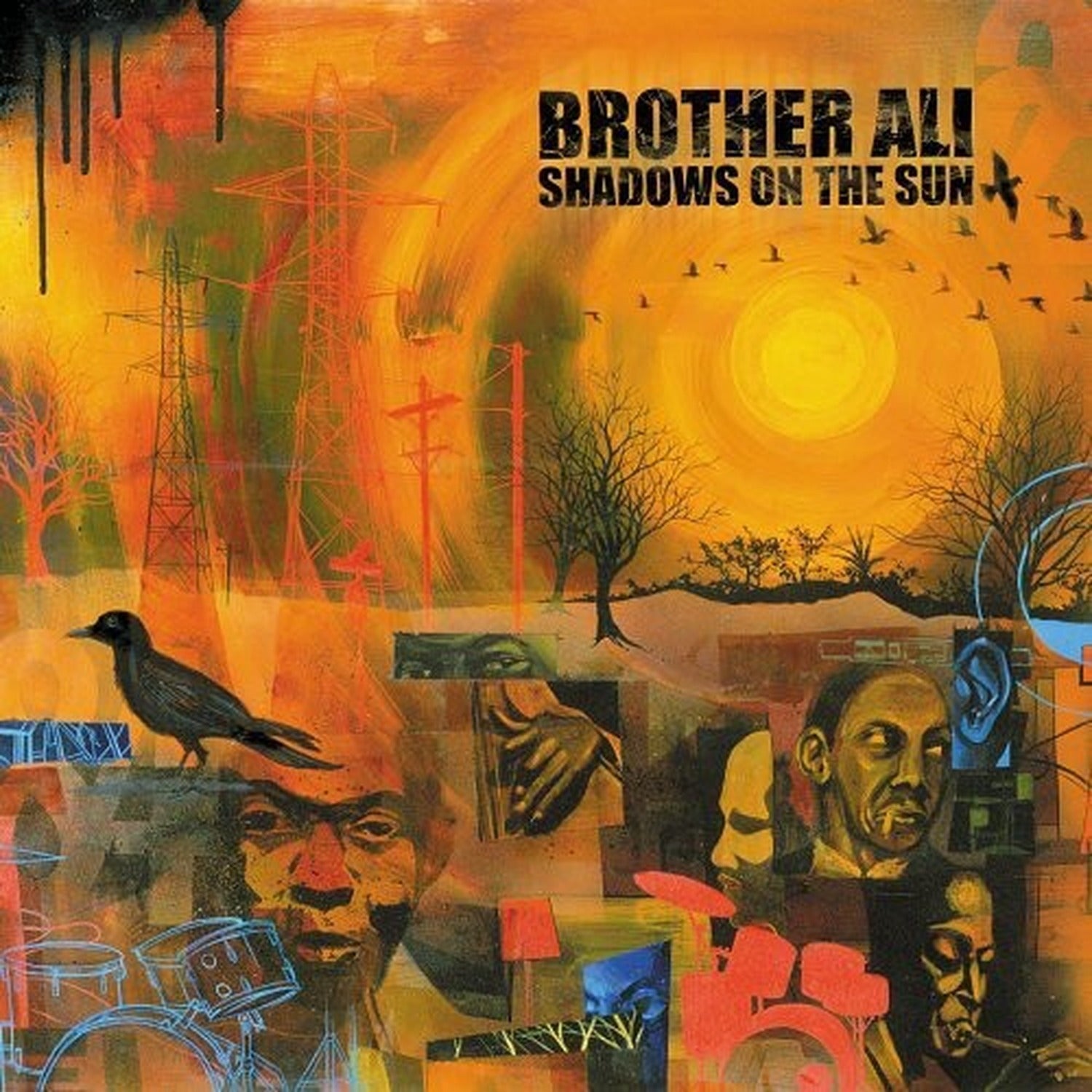 Brother Ali - Shadows in the Sun 2xLP (Orange Vinyl)