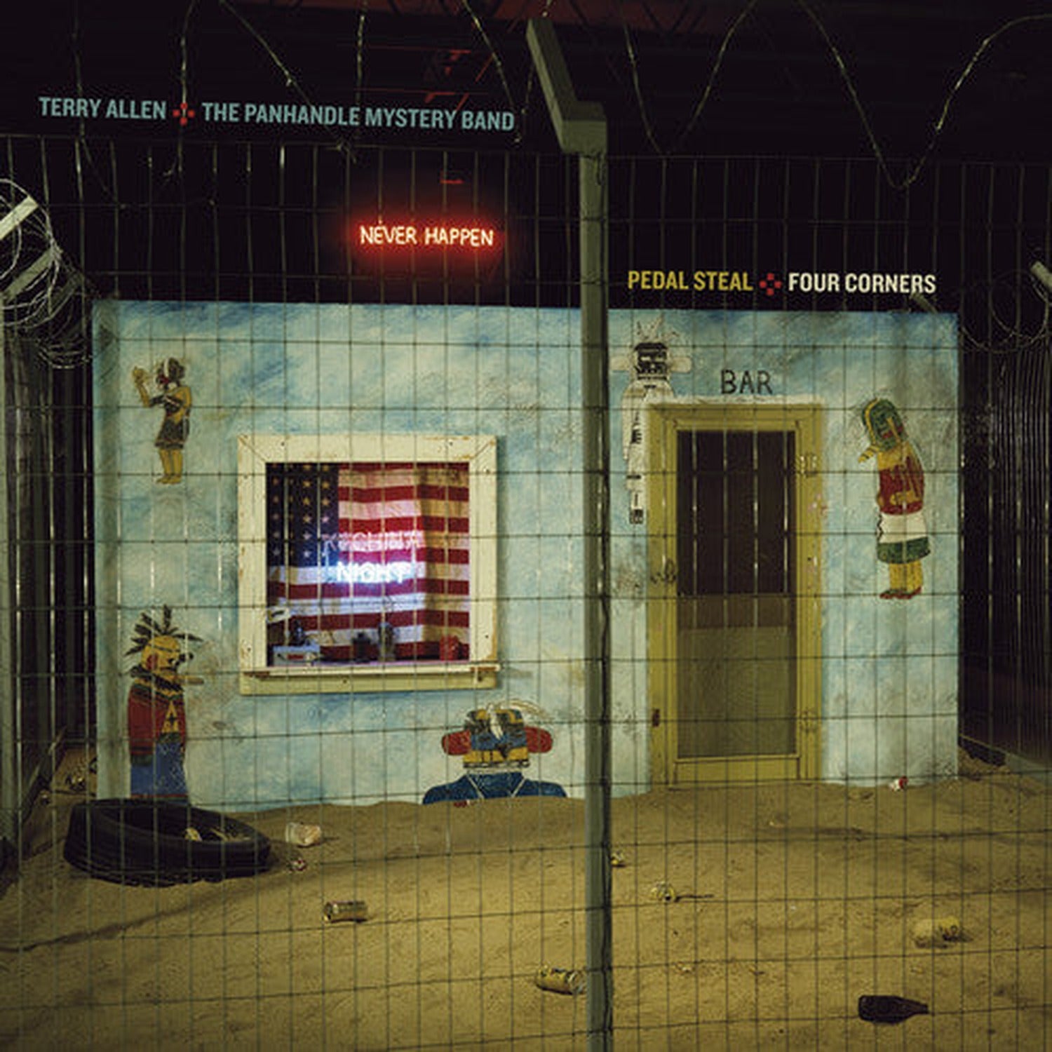 Terry Allen and the Panhandle Mystery Band - Pedal Steal + Four Corners 4xLP (Blue Vinyl)