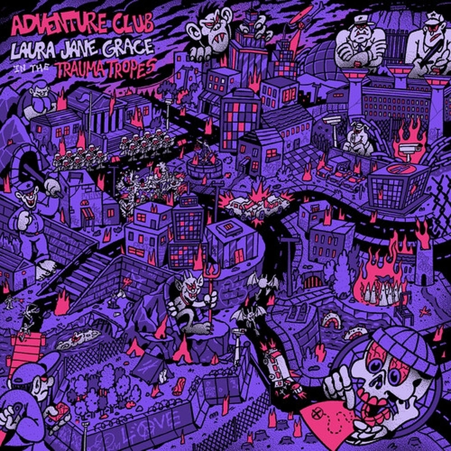 Laura Jane Grace - Adventure Club (Pink Vinyl)
