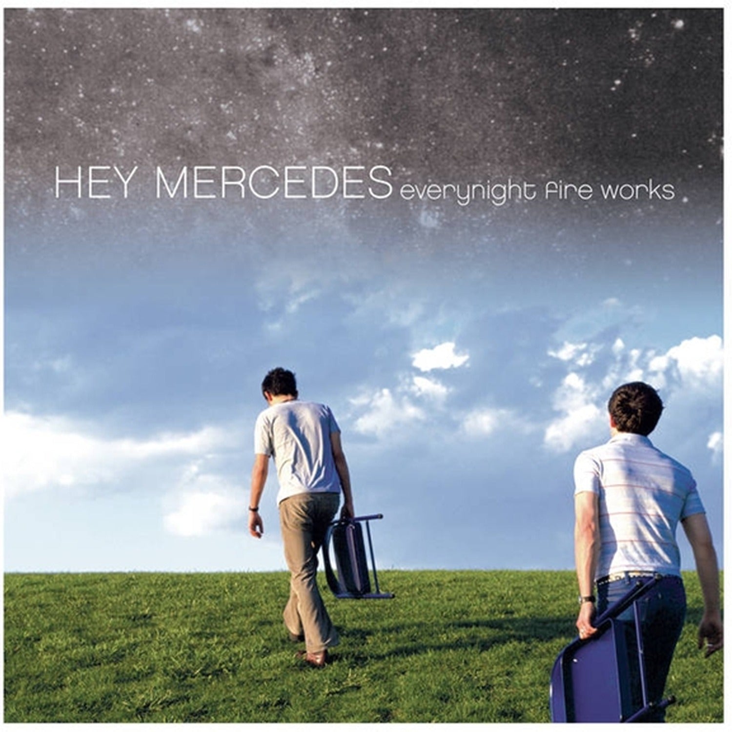 Hey Mercedes - Everynight Fire Works 2xLP (Blue Vinyl)