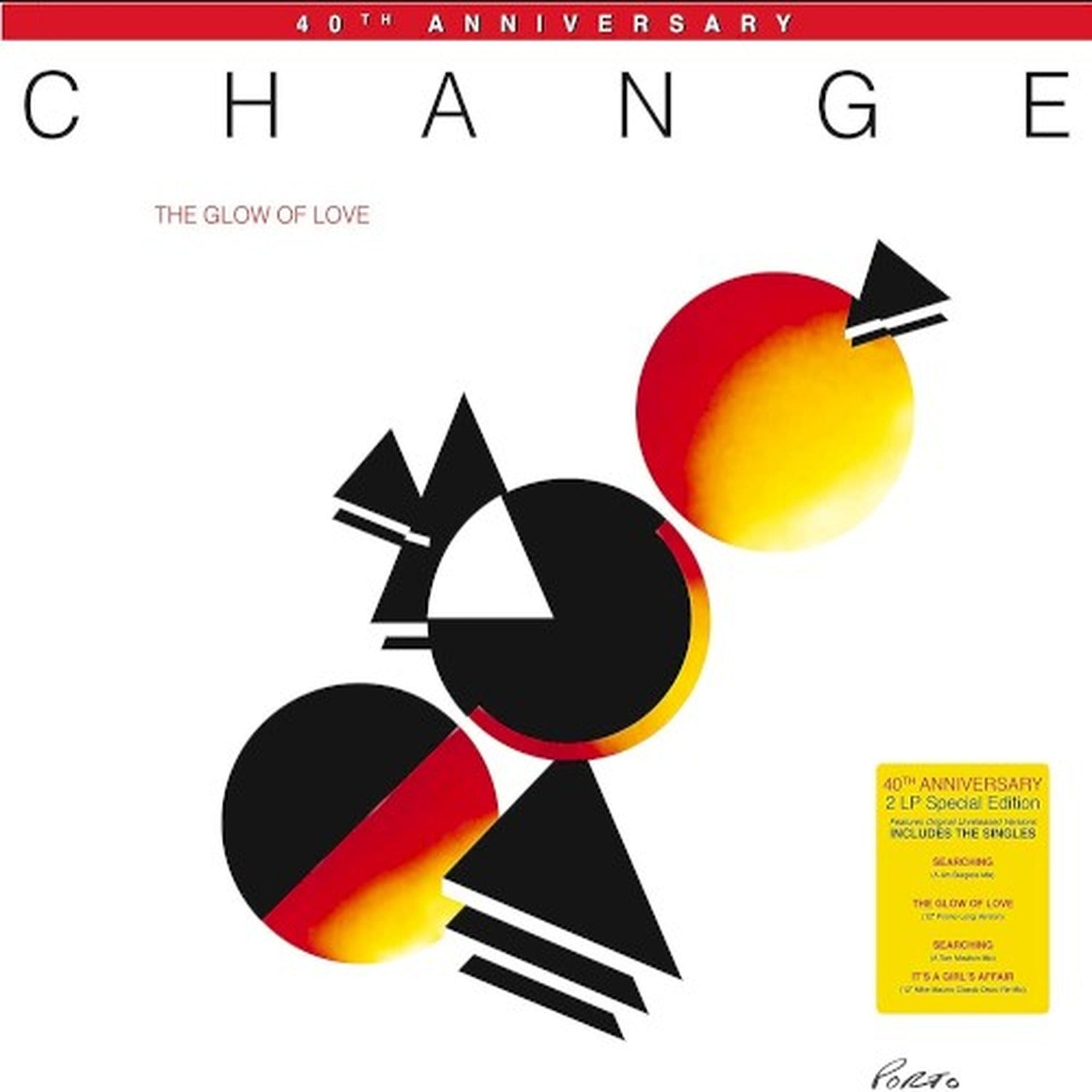 Change - Glow Of Love: 40th Anniversay 2xLP