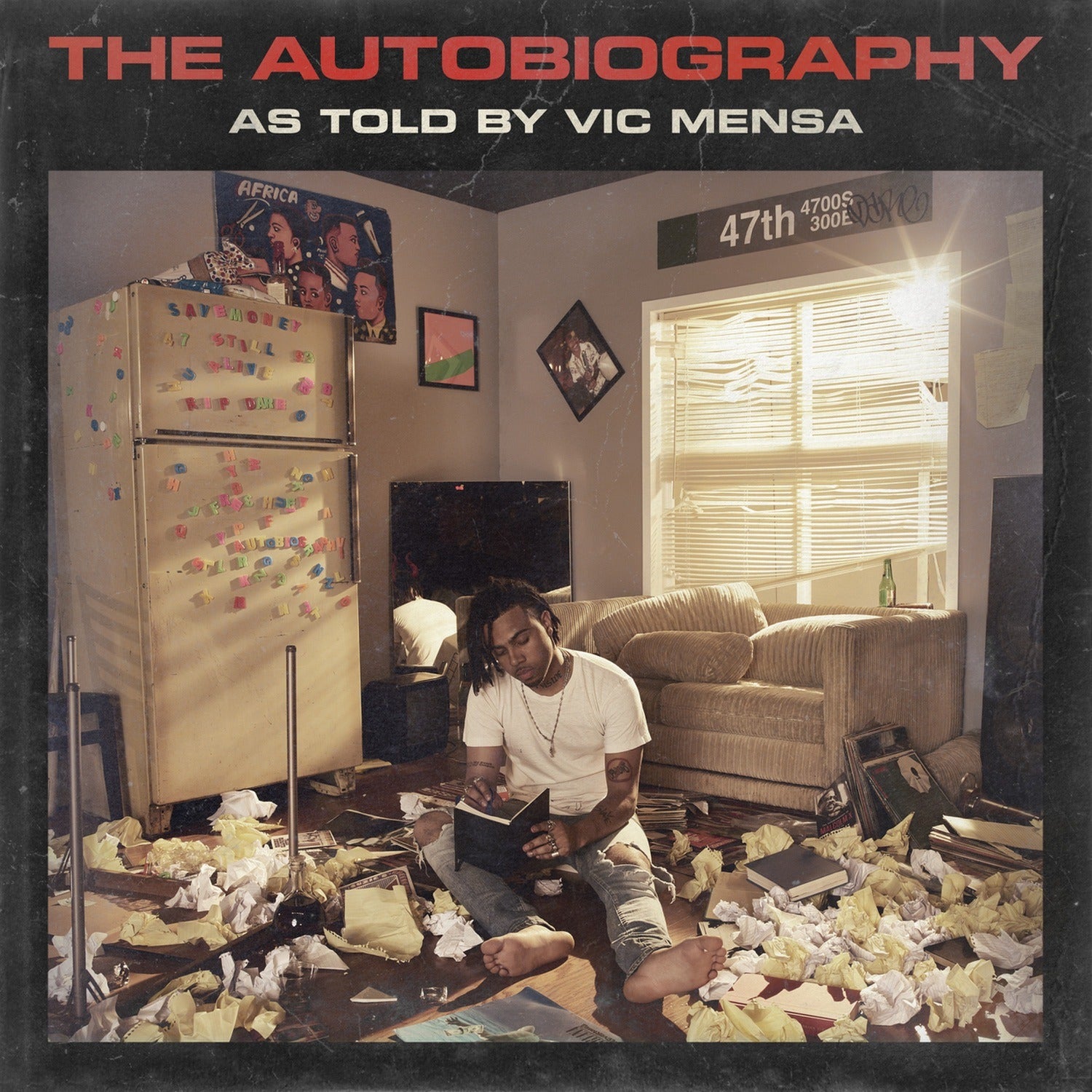 Vic Mensa - The Autobiography 2xLP (White Vinyl)