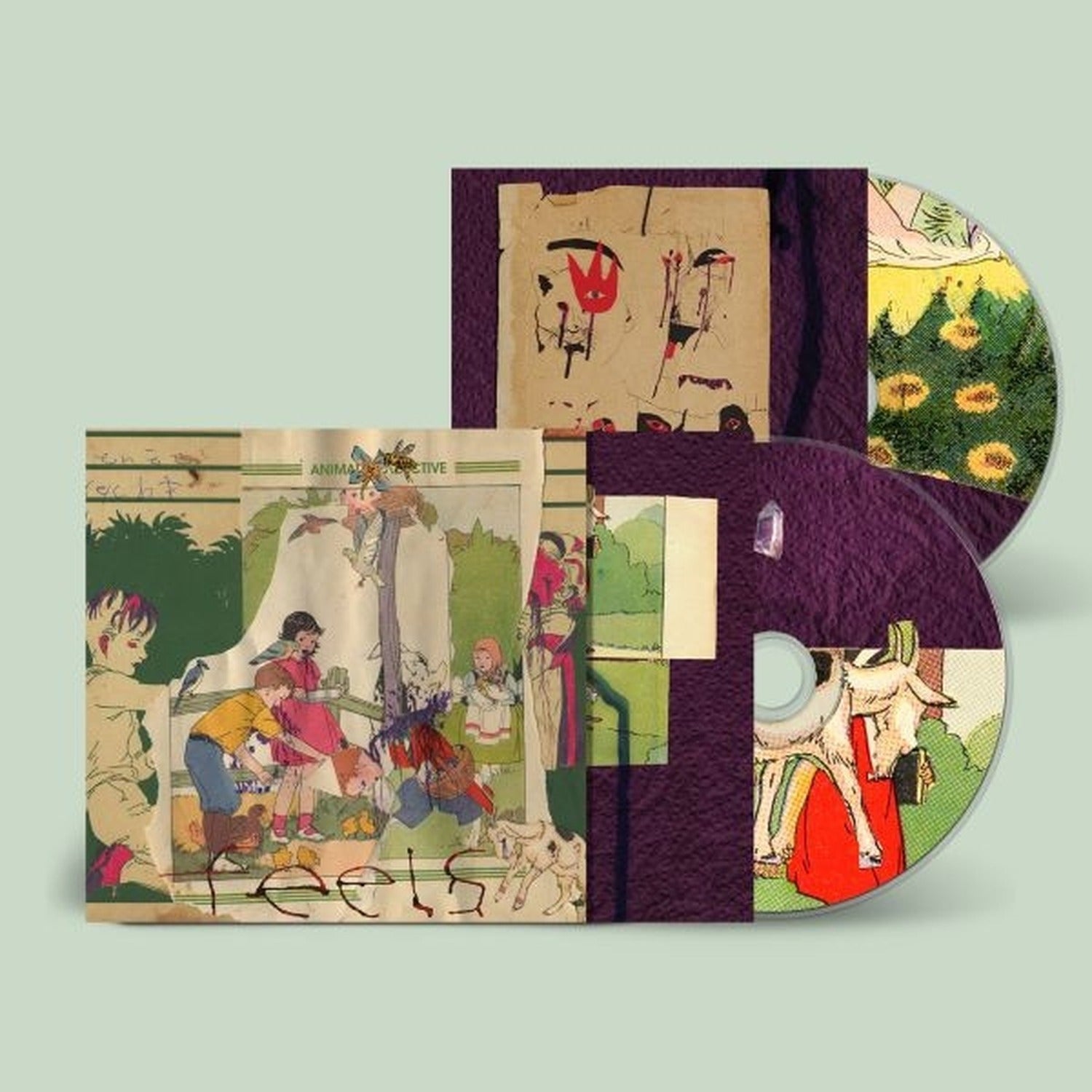 Animal Collective - Feels 2xLP (Clear Purple Vinyl)