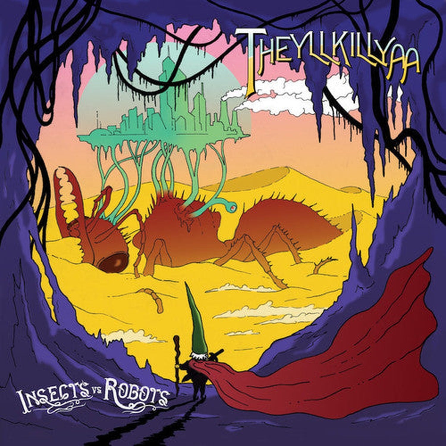 Insects vs.Robots - Theyllkillya (Purple Vinyl)