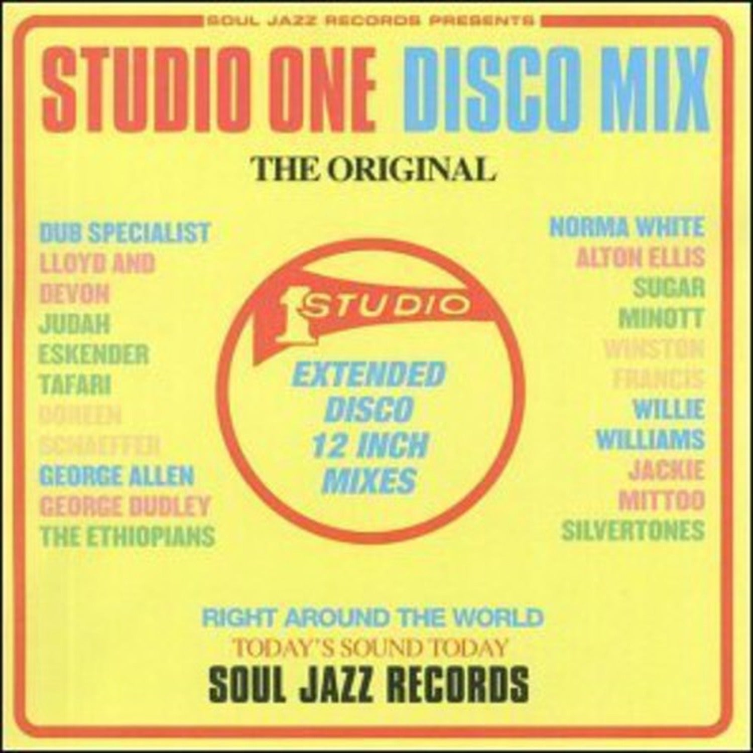 Soul Jazz Records Presents - Studio One Disco Mix 2xLP (Deluxe)