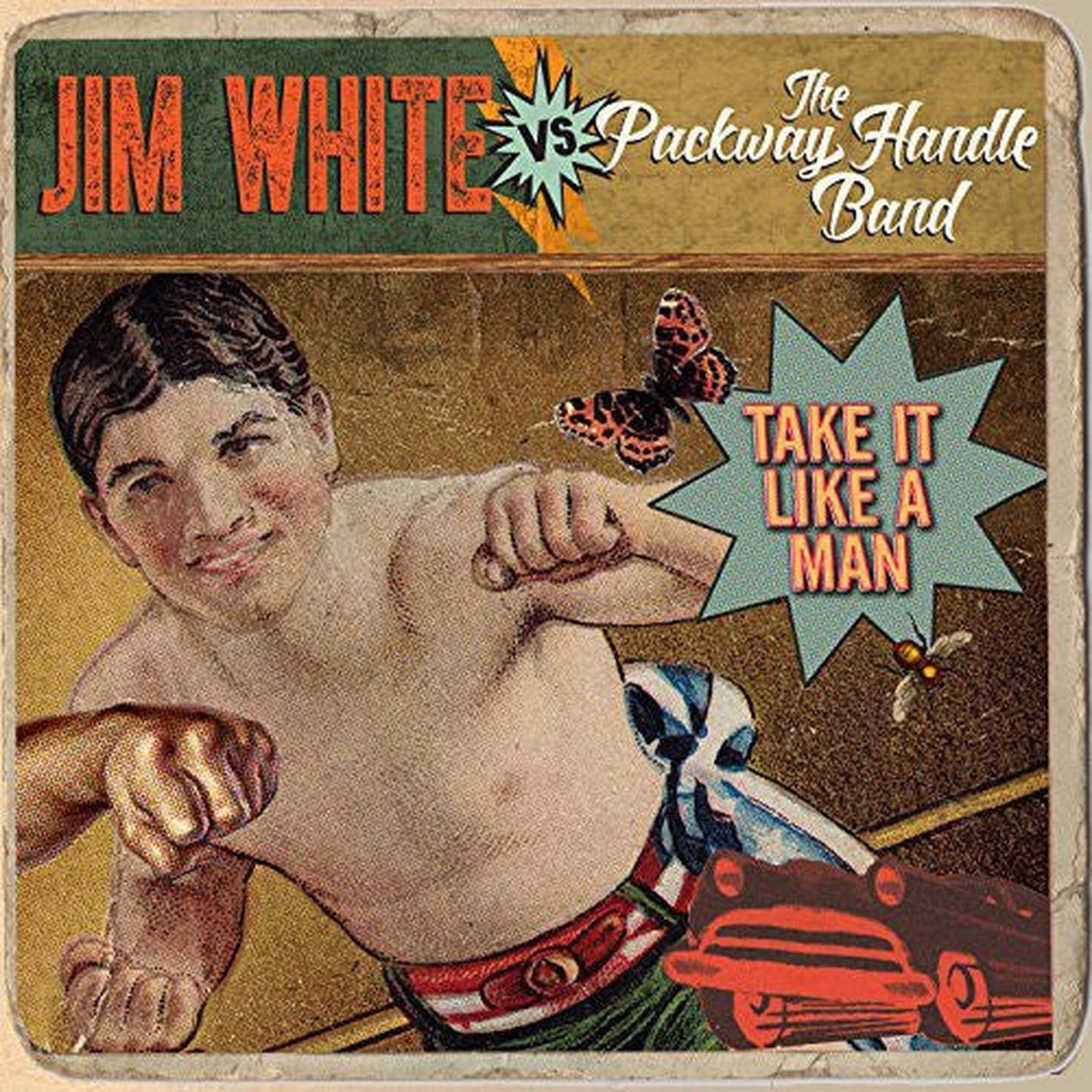 Jim White vs. Packway Handle Band - Take It Like a Man (CD)