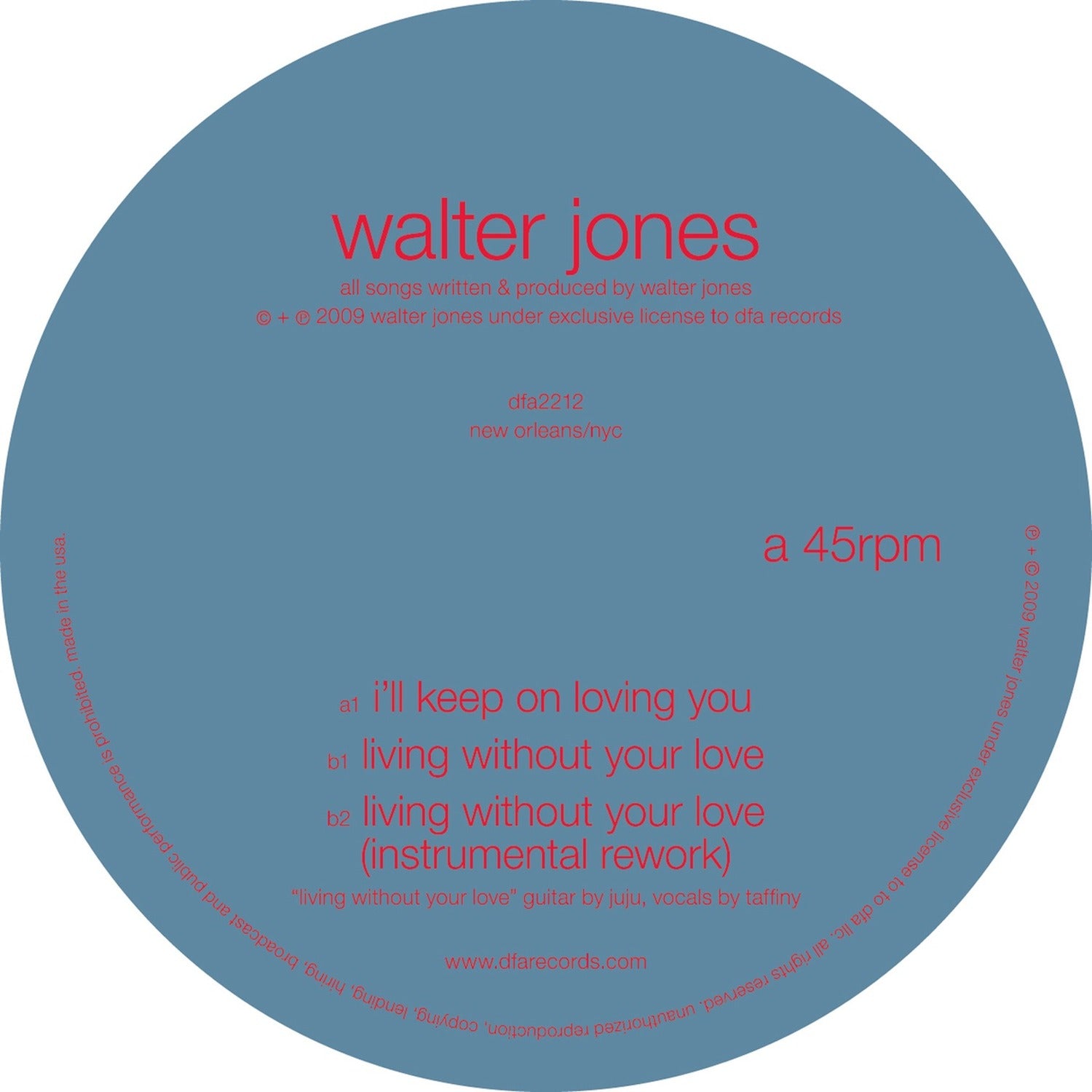 Walter Jones - I'll Keep on Loving You