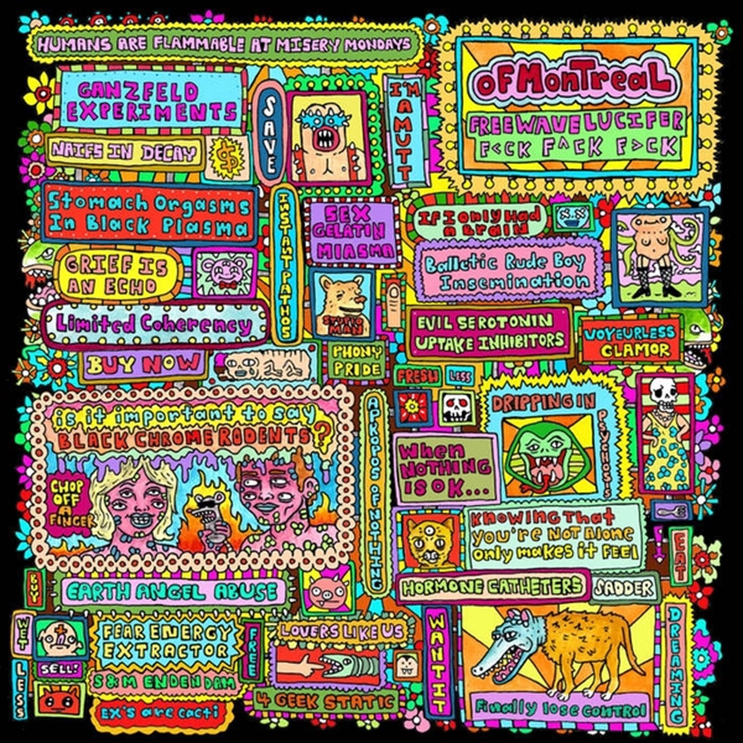 Of Montreal - Freewave Lucifer f-ck f-ck f-ck - Cyan